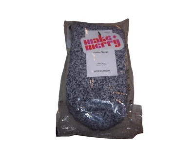 NORDSTROM BUTER SOCKS BLACK MARL  WOMEN SZ 9-11 NWT - Image 1 of 3
