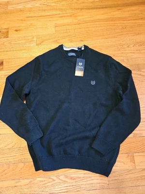 Chaps Mens Pullover Sweater Black Size Large NWT - Image 1 of 4