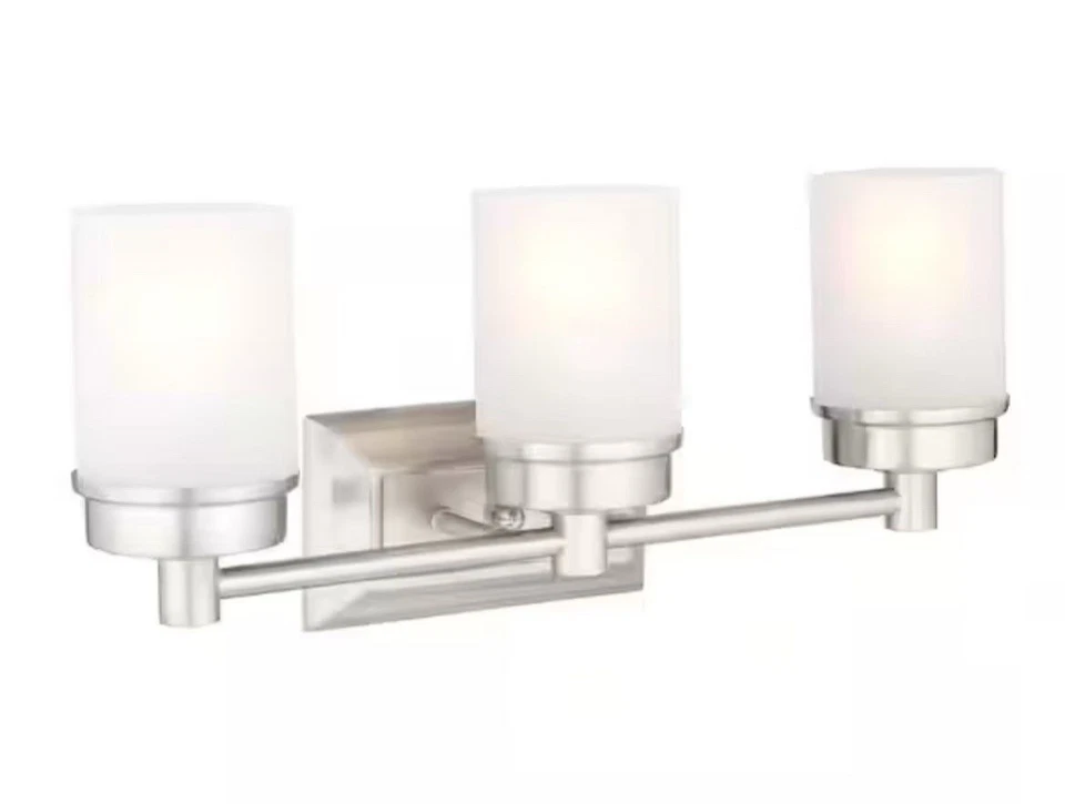 Hampton Bay NB33307 Vanity Lighting - Nickel