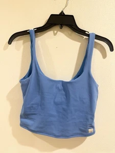 vuori daily crop tank Small Blue - Picture 1 of 3