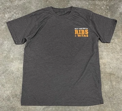 Chili’s Baby Back Ribs & Margaritas Employee Uniform Staff Merch T-Shirt Medium - Image 1 of 4