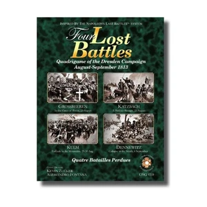 OSG Wargame Four Lost Battles (1st Ed) Box VG/NM - Picture 1 of 1