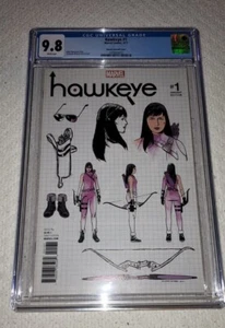 Hawkeye #1 CGC 9.8 - Romero Design Variant - Kate Bishop - Picture 1 of 3