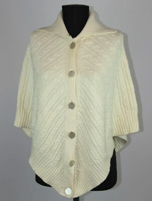 Tommy Jeans Mujer Poncho Jersey Talla Única 100% Algodón Foto 1 de 4