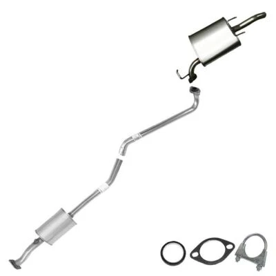 Stainless Steel Exhaust System fits: 95-1997 Toyota Corolla Geo Prizm - Image 1 of 4