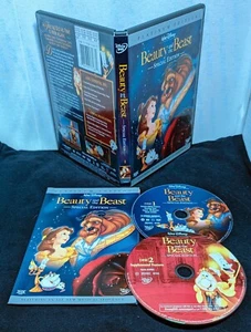 Beauty and the Beast Platinum Special Edition (DVD, 2002, 2-Disc Set) COMPLETE - Picture 1 of 2