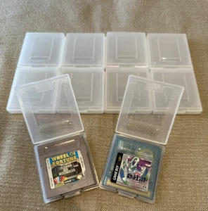 10 Gameboy Cartridge Cases for Original GBC Dust Cover Nintendo Game Boy DMG cas - Picture 1 of 4