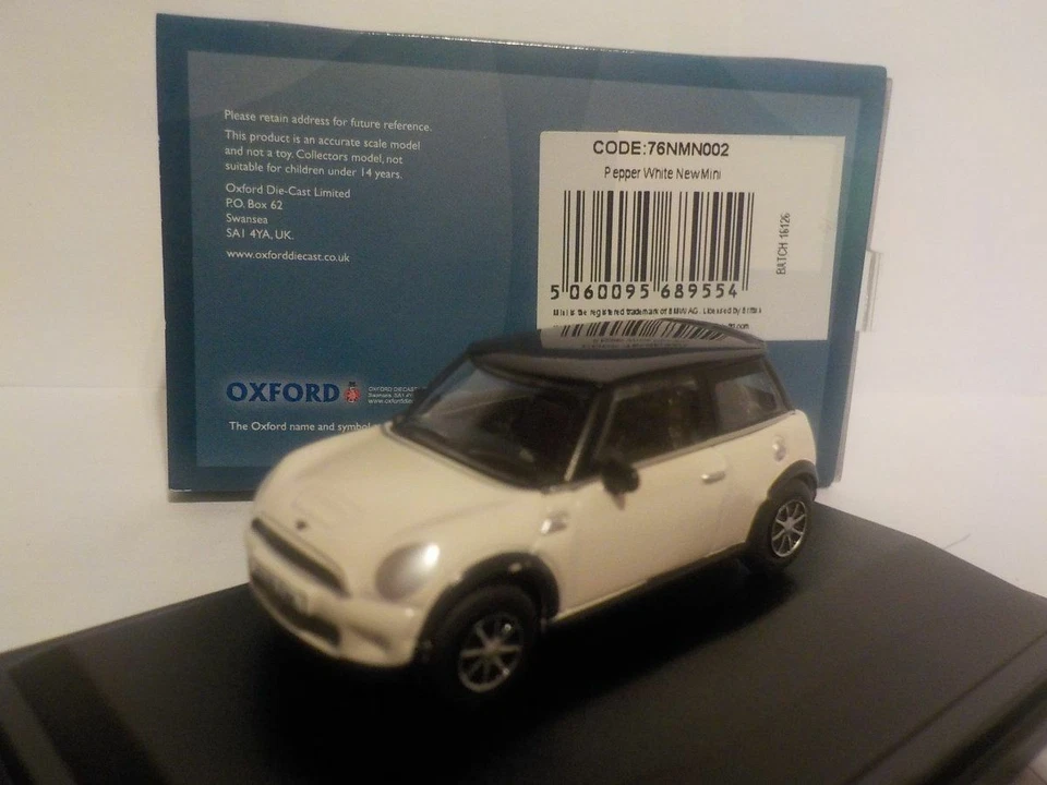 Model Car. BMW Mini - Pepper White, Model Car, 1/76 SCALE  gift - Image 1 of 1
