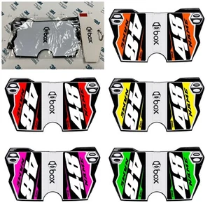 Box Components Box Two Side Number Plate, Black BMX Graphics Decals Stickers - Picture 1 of 15