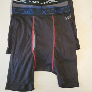 Hanes Men's X-Temp Boxer Briefs Assorted Size Small 100% Cotton Lot 4 Assort. - Picture 1 of 4