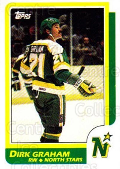 1986-87 Topps #143 Dirk Graham - Image 1 of 1