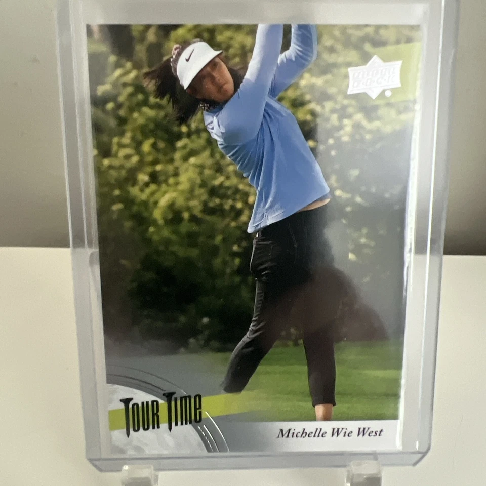 2024 Upper Deck - Tour Time #TT-17 Michelle Wie - Image 1 of 2