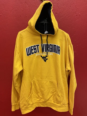 Knight apparel West Virginia mountaineers hoodie Sweatshirt/Sz:L(42/44)(Z108) Cover