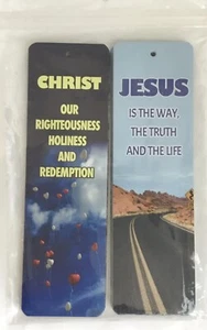 Bible Verse Bookmarks - 2-Packs Of 30 & 12 = 42 Cards. - Picture 1 of 2