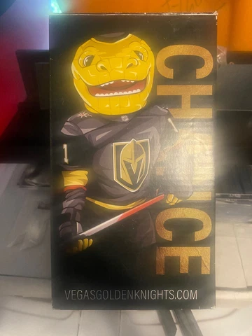 Inaugural First Season Las Vegas Golden Knights Chance Bobble Head NIB Cover