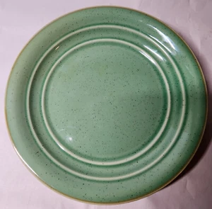 Stoney Hill Lodge Country Crock 8 Inch Green Speckled Plate - Picture 1 of 3