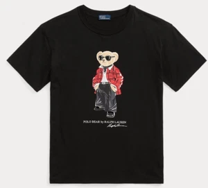 POLO RALPH LAUREN Iconic 3D Polo Bear Jersey Tee shirt embroidery SZ XS NWT$128 - Picture 1 of 5