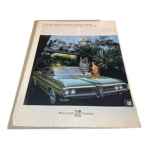 Vintage 1969 Pontiac Catalina Print Ad 10.5” X 13.5” C.08 - Picture 1 of 3