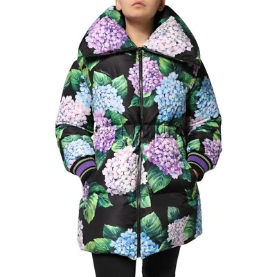 Chaqueta acolchada acolchada acolchada con estampado floral multicolor Dolce & Gabbana IT40/US6/S 2930usd Foto 1 de 4