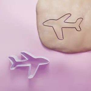 Aeroplane Plane Cookie Cutter - Biscuit Cutter - Cutter - 3 Sizes - Picture 1 of 6