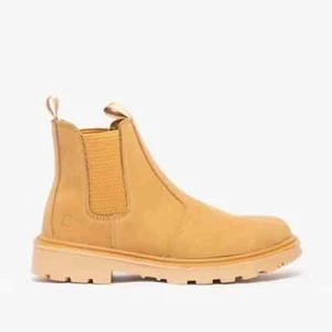 GRAFTERS Sicherheit Chelsea Händler Arbeitskleidung Stiefel Honig Nubukleder Größe 5 7 8 - Bild 1 von 2