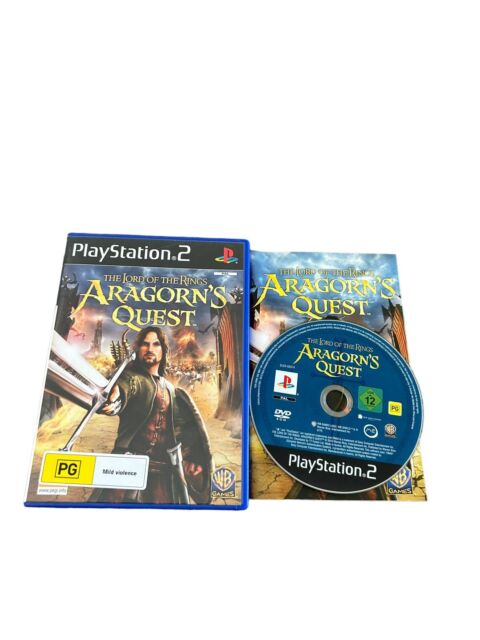 Jogo The Lord of the Rings Aragorns Quest PS2 Mídia Física Seminovo