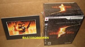 Resident Evil 5 Collector's Edition +Art Cell PlayStation 3, 2009 New Sealed PS3