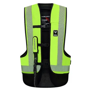 Motorcycle AirBag CO2 Jacket Motorbike Riding CE Body Protective Inflatable Vest - Picture 1 of 17