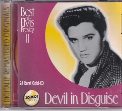 ZOUNDS - ELVIS PRESLEY - Devil in Disguise - Best II - 24 Karat Gold-CD 2000 - Bild 1 von 2