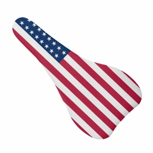 Fundas de asiento de bicicleta de ciclismo con bandera de EE. UU. Cómodas almohadillas de sillín para protector deportivo - Imagen 1 de 6
