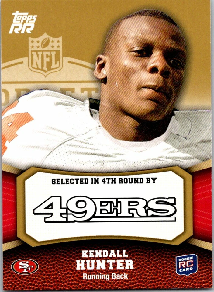 KENDALL HUNTER 2011 Topps Rising Rookies Gold RC #113  ($0.99 MAX SHIP)# - Image 1 of 1