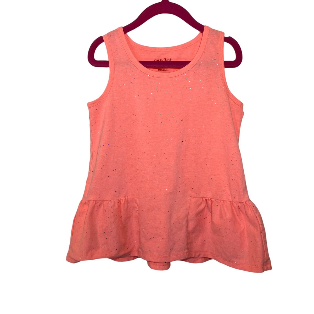 Cat & Jack Girls' Cotton Blend Tops, Shirts & T-Shirts for