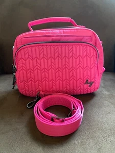 Lug Mini Ranger Crossbody in Magenta Hot Pink - Picture 1 of 22
