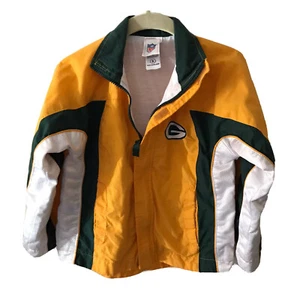 NFL Green Bay Packers. Childrens.Sz 5.Kids.Jacket.Lined.Rare.Unicorn.Vintage.  - Picture 1 of 9
