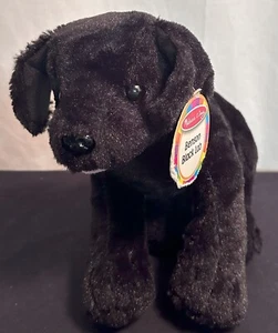 Peluche Melissa and Doug Benson Black Lab nuevo con etiquetas - Imagen 1 de 4