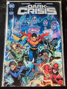 Dark Crisis on Infinite Earths 1 Homage variant DC 2022 Hot series NM 2nd Print - Foto 1 di 1