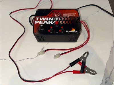 DYN4033 DYNAMITE Twin Peak AC/DC Dual Peak Charger Not Fully Tested Read!! PARTS - Image 1 of 4