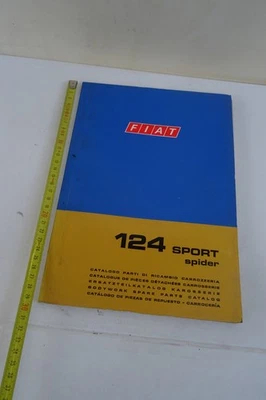 catalogo parti di ricambio Fiat 124 sport spider 1968 - Immagine 1 di 4