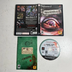 Videojuego de terror y supervivencia Rockstar Manhunt 2 (Sony PlayStation 2, 2007) - Imagen 1 de 7