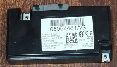 09 10 Dodge Journey Communications Telematics Bluetooth Module OEM 05064481AG — 第 1/4 张图片