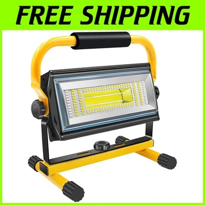 Cordless 7000 Lumen LED Work Light - Rechargeable, Water Resistant & Adjustable - Image 1 of 4