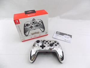 Boxed Like New Nintendo Switch PowerA Pokemon Chrome Starters Enhanced Wired ... - Bild 1 von 5