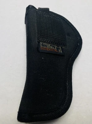 UNCLE MIKE'S SIDEKICK Size 2 BLACK Nylon GUN Pistol Black HOLSTER - Image 1 of 4