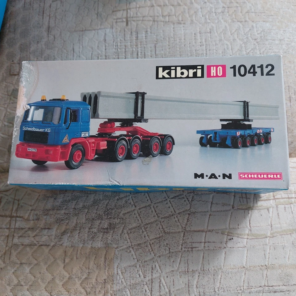 Kibri HO Tieflader MAN 10412 NEU - Bild 1 von 3