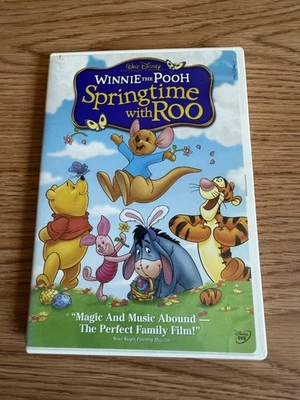 Disney Winnie the Pooh Springtime with Roo (DVD, 2004) RARE - Image 1 of 3