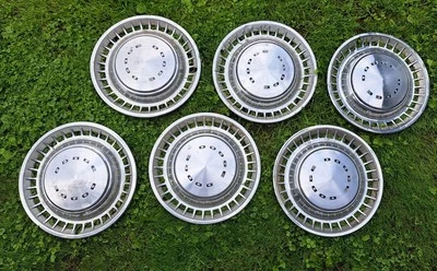 Juego de 6 cubiertas de rueda Dodge 14" 1972-1976 1973 1974 1975 Dart Challenger 4 Foto 1 de 4