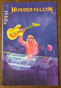 Murder Falcon #6 Megadeth variante omaggio immagine Skybound 2019 stampa bassa quasi nuovo foto - Foto 1 di 3