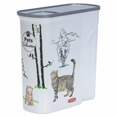 Curver Futterbox - 6 ltr / 2,5 kg - Snack Behälter Container Dose für Katzen - Bild 1 von 4
