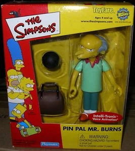 SIMPSONS    PIN PAL BURNS   WIZARD EXCLUSIVE     MIB    - Picture 1 of 1
