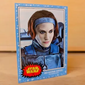 Bo-Katan Kryze #165 Topps Star Wars Living Set Card The Mandalorian - Foto 1 di 6